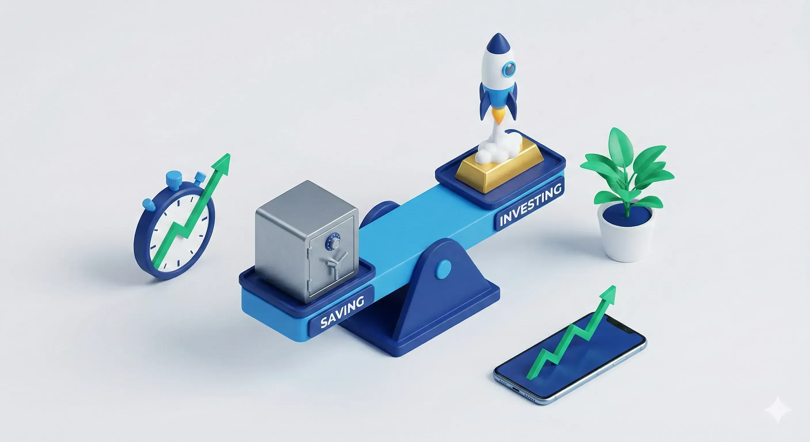 Difference Between Saving and Investing: When to Take the Leap