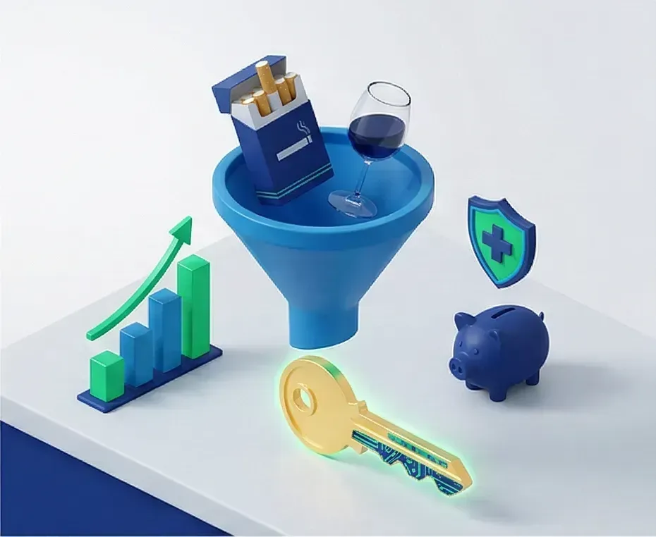 The Impact of Vices on Your Savings: Tobacco, Alcohol, and Gambling