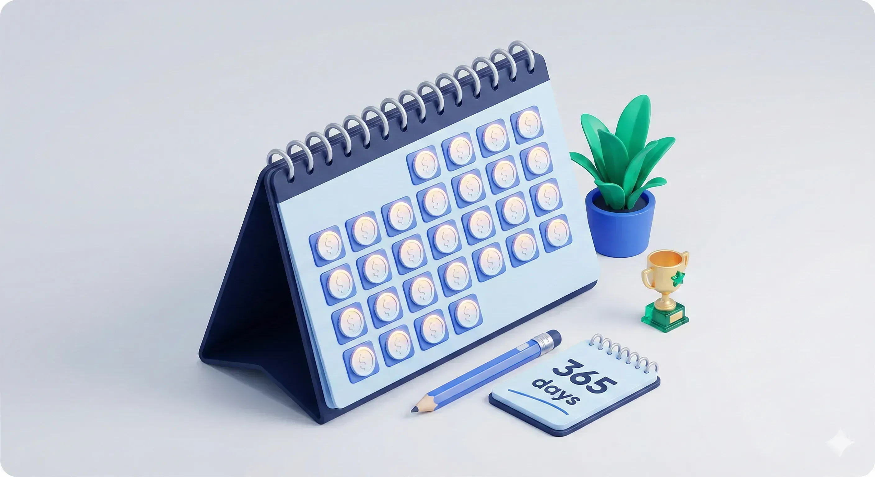 The 365-day challenge: Save a little more every day of the year