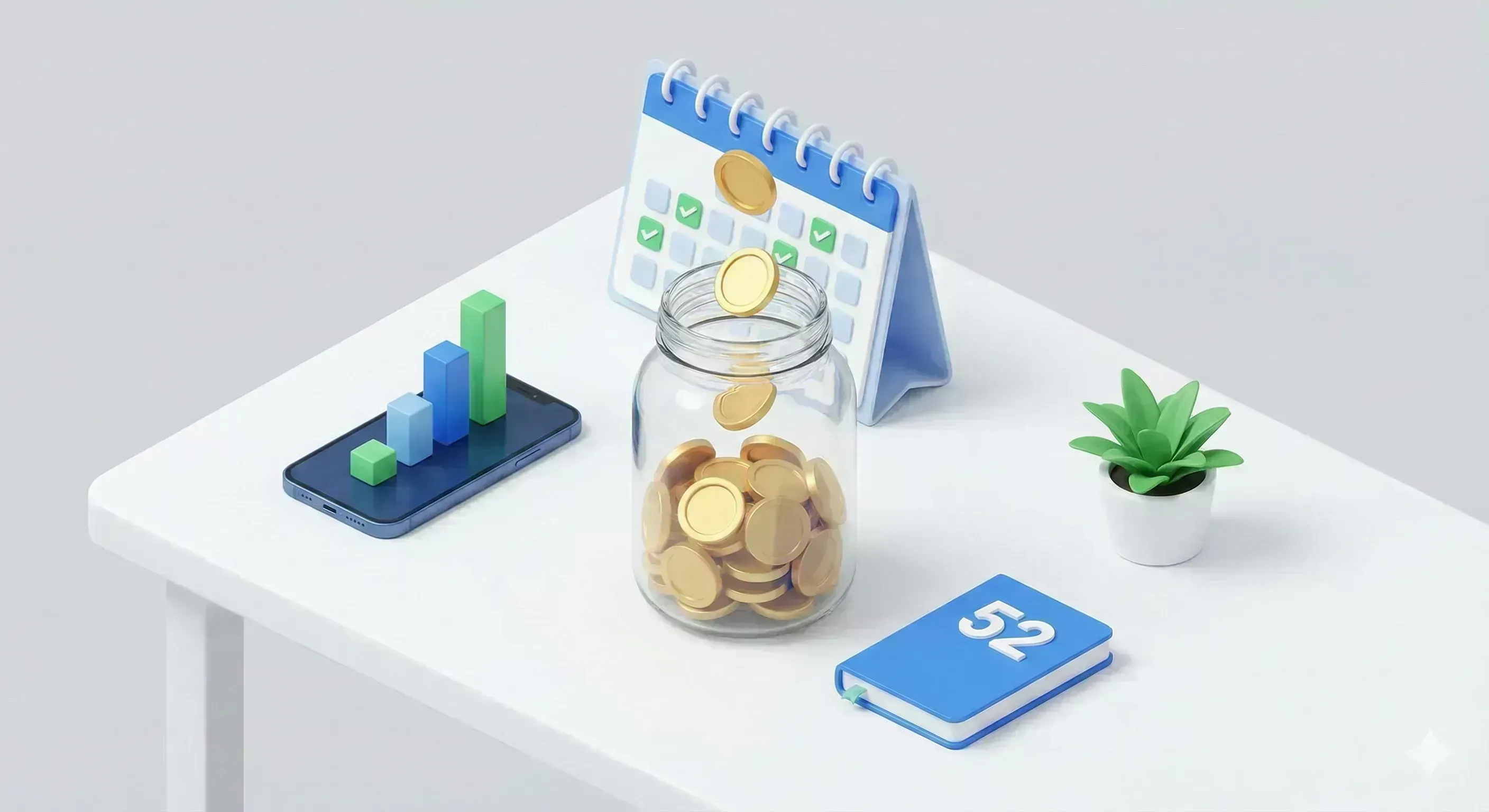 The 52-Week Challenge: Save almost €1,400 without noticing