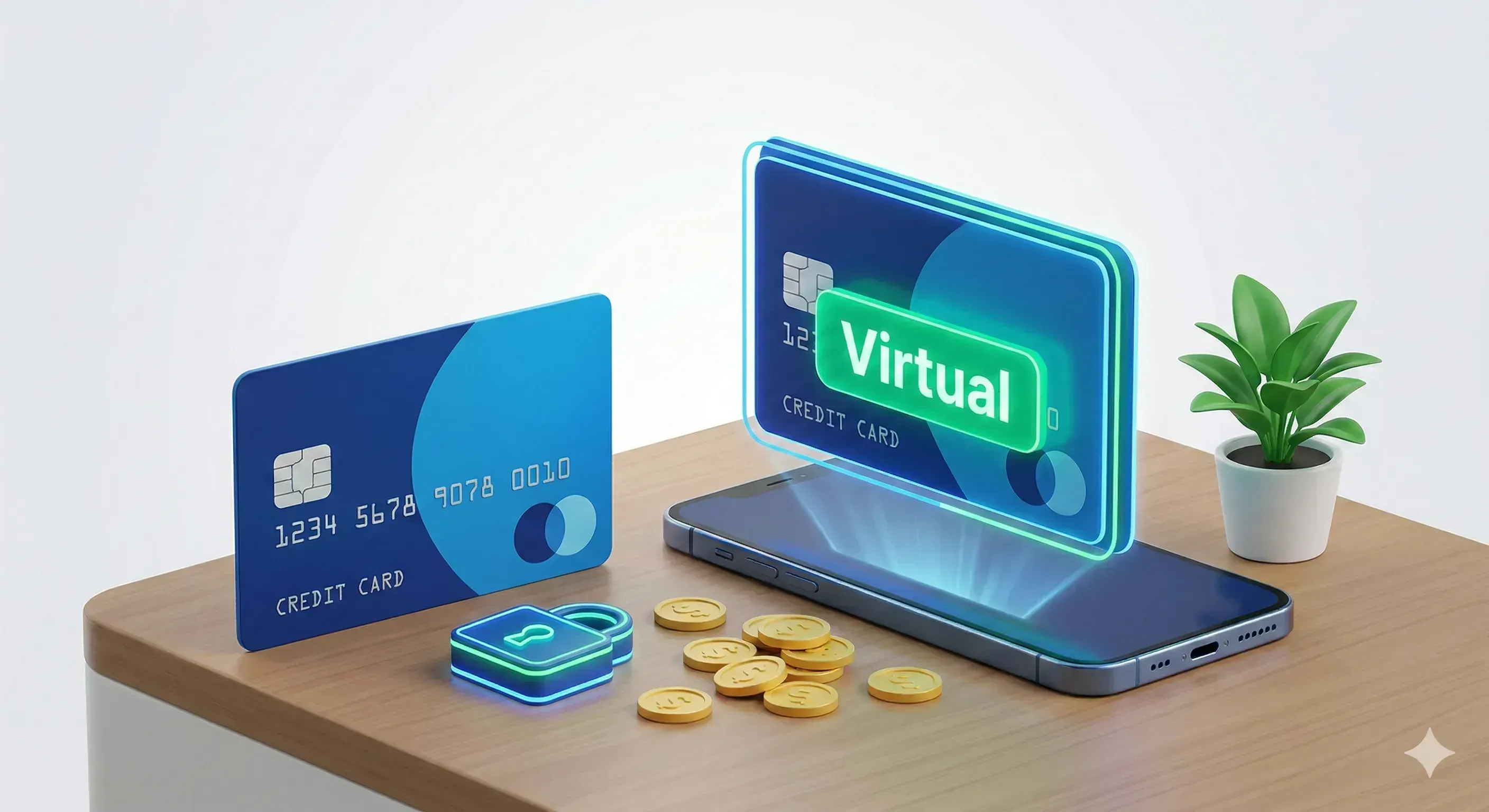 Differences Between a Physical and a Virtual Credit Card