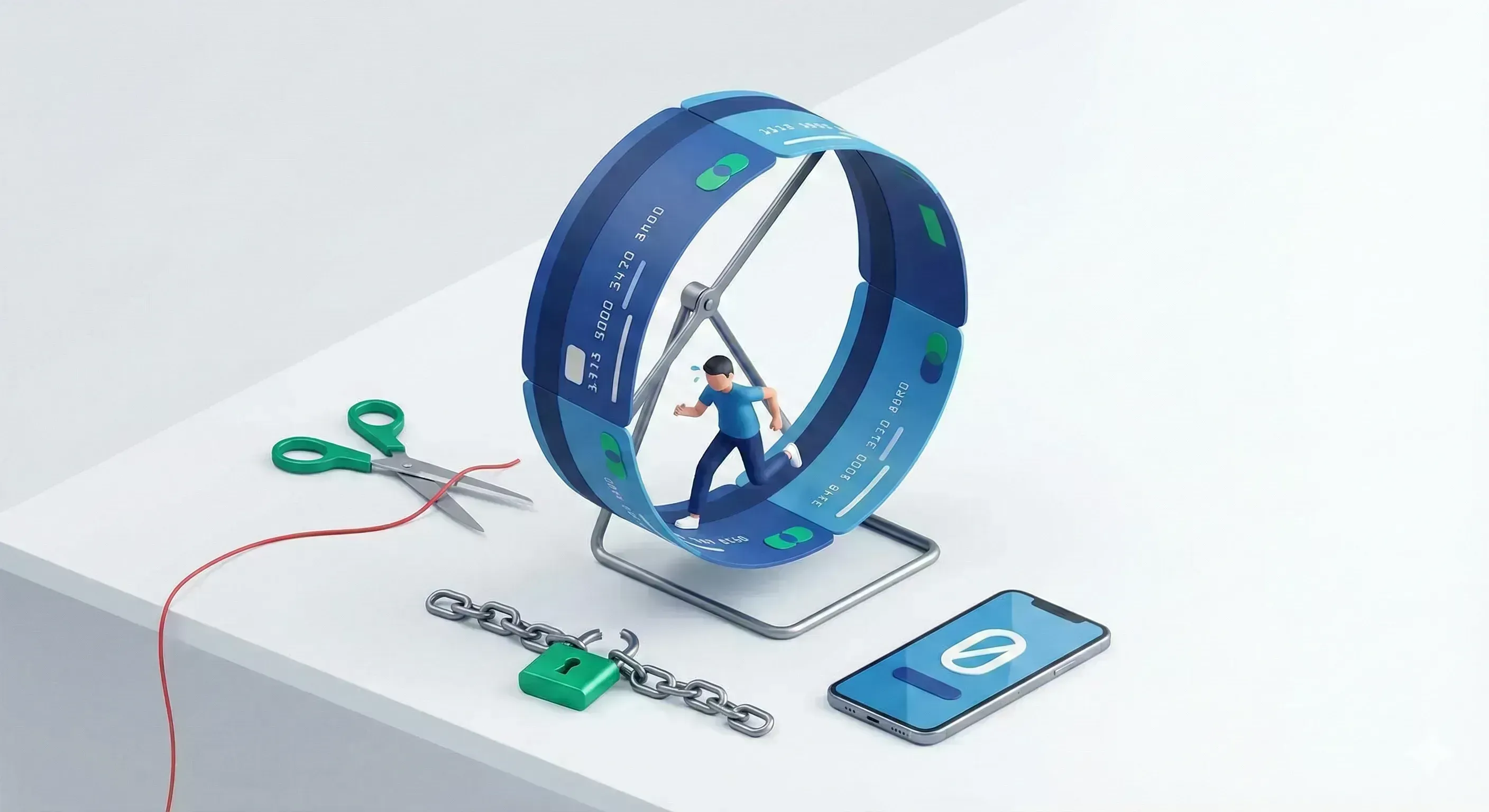 The traps of revolving credit cards and how to get out forever